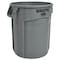 Rubbermaid Commercial 20 gal. Round Trash Can FG262000GRAY - alternate 1